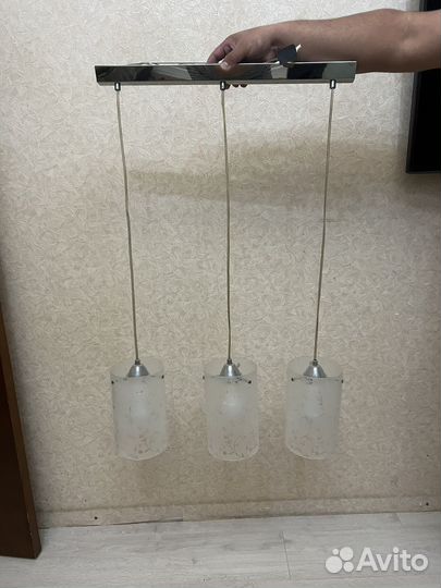 Люстра потолочная подвесная бу