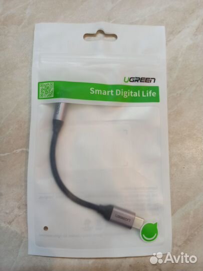 Кабель uGreen AV142 (30632) USB Type C to 3.5mm