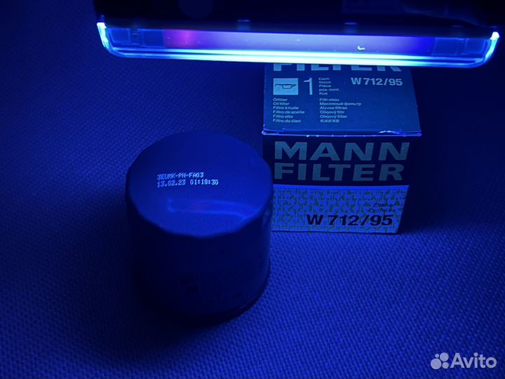 Фильтр масляный Mann W712/95