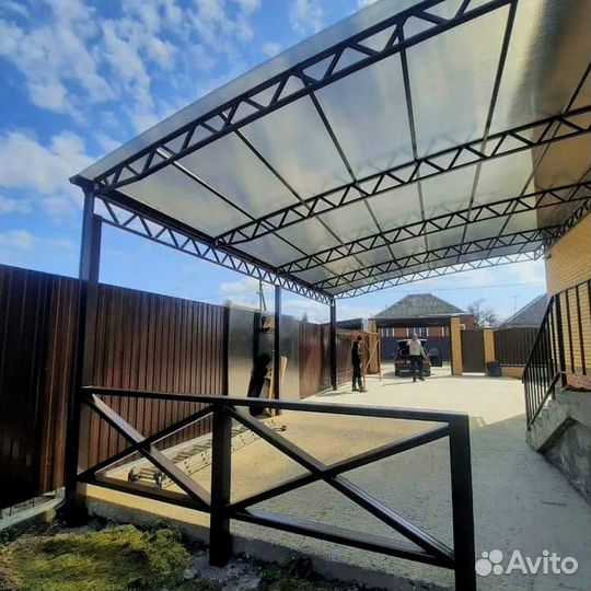 Навесы и беседки