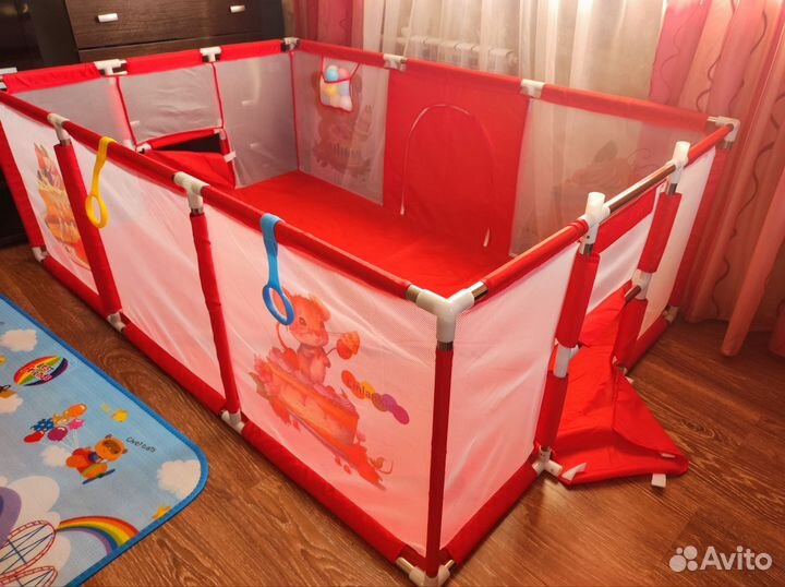 Большой детский манеж