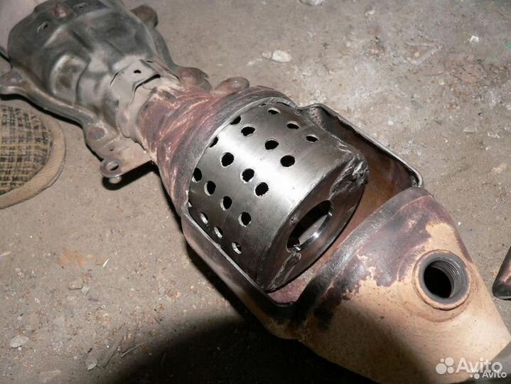 Удаление катализатора Kia Cerato