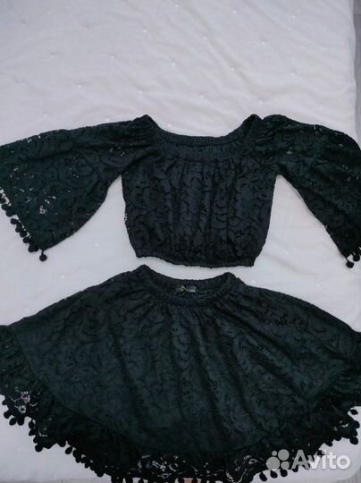 Костюм женский юбка и топ