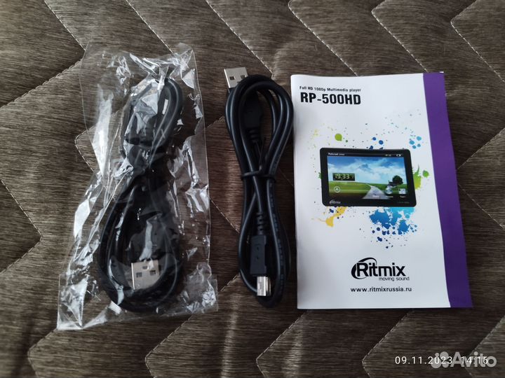 Мр3 плеер Ritmix RP-500HD 16Gb