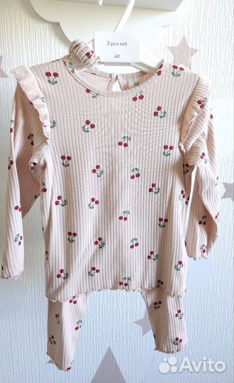 Комплект для девочки h&m 86