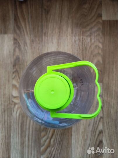 Бутылка для воды 9л пустая с ручкой