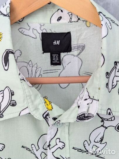 Рубашка H&M peanuts