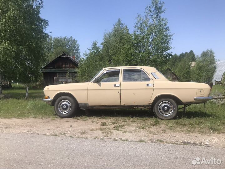 ГАЗ 24 Волга 2.4 МТ, 1987, 98 000 км