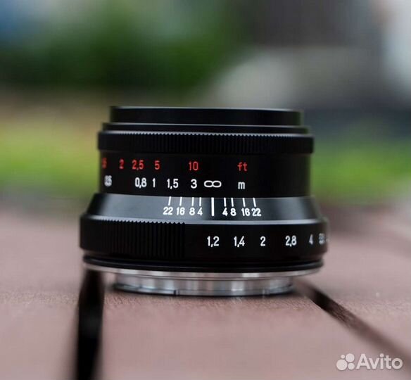 Объектив 7artisans II 35mm f1.2 fuji