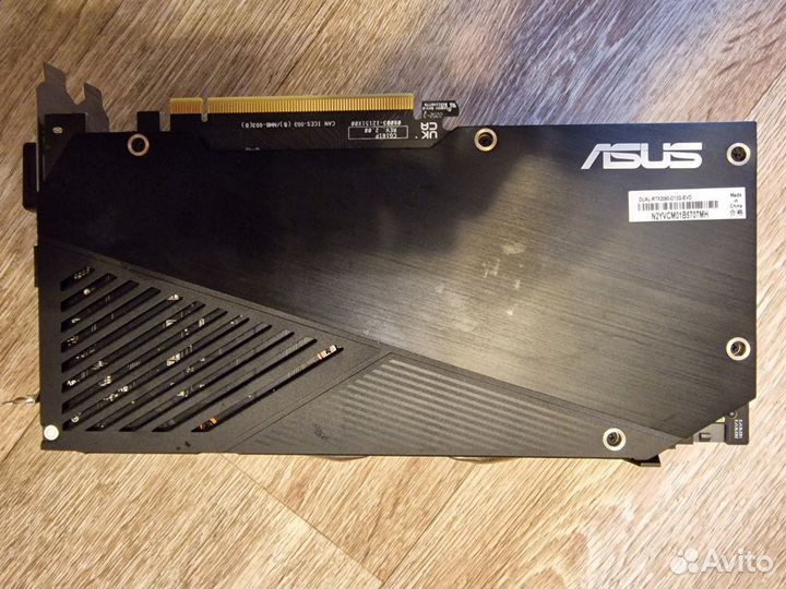 Видеокарта asus RTX2060 12Gb