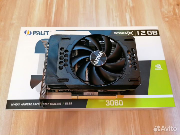 Видеокарта Palit GeForce RTX 3060 StormX 12 Gb