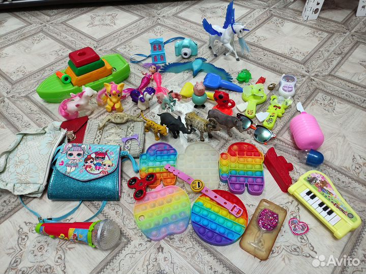 Игрушки пакетом