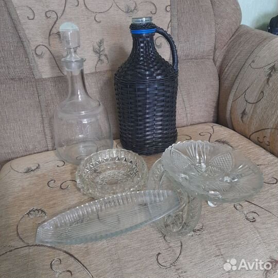 Штофы и графины СССР