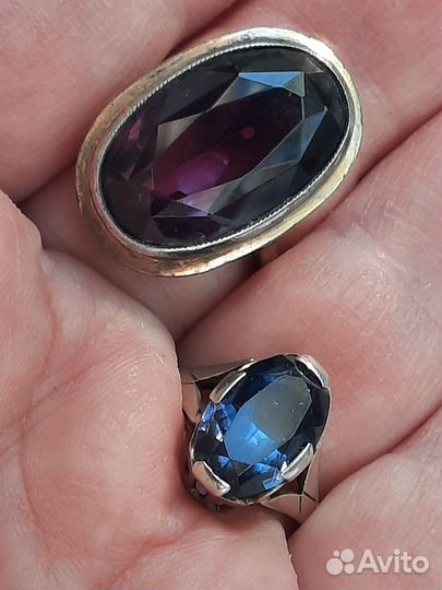 Кольцо серебро 875 СССР