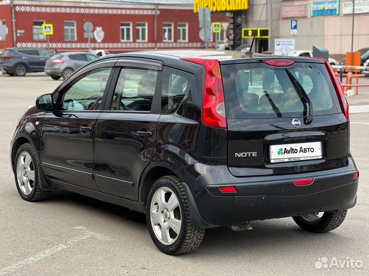 Nissan Note 1.6 AT, 2007, 249 700 км