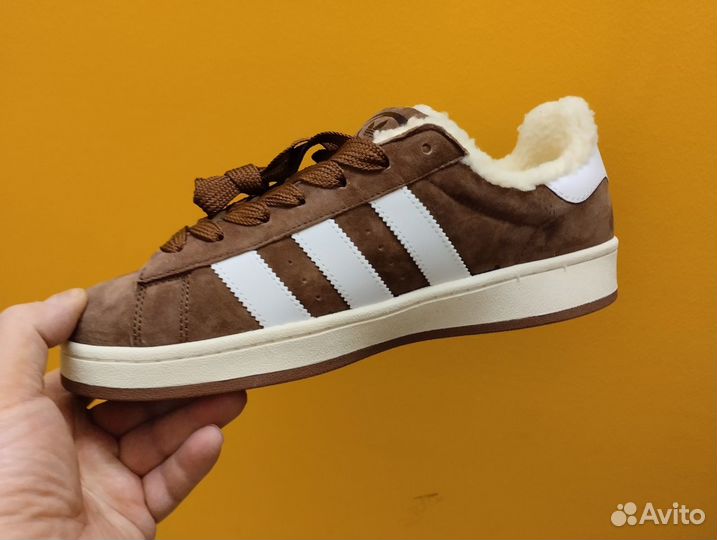 Кроссовки мужские зимние Adidas Campus 9 p-р 41-45