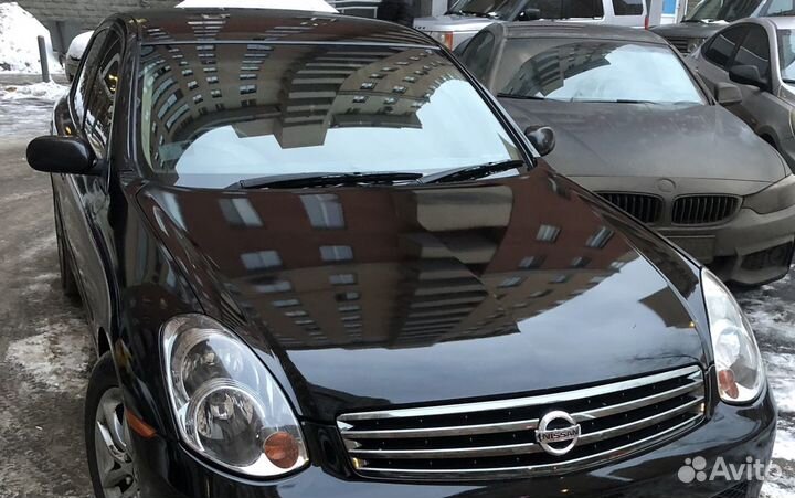 Эмблема Nissan skayline v35 Infiniti g35