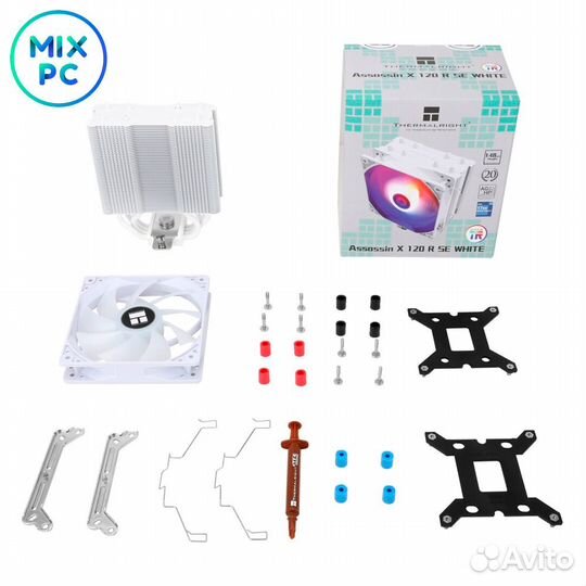 Процессорный кулер Thermalright AX120-R-SE-WH-argb