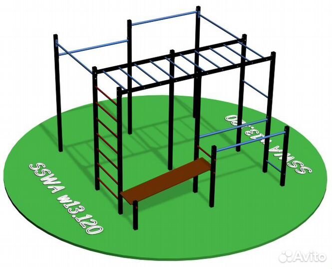 Спортивный комплекс sswa №9.2 для взрослых и детей