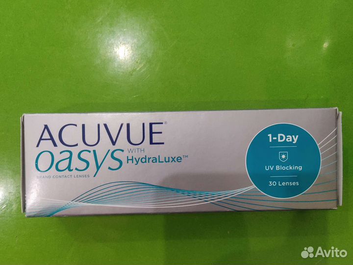 Контактные линзы acuvue oasys 1 day