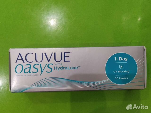 Контактные линзы acuvue oasys 1 day