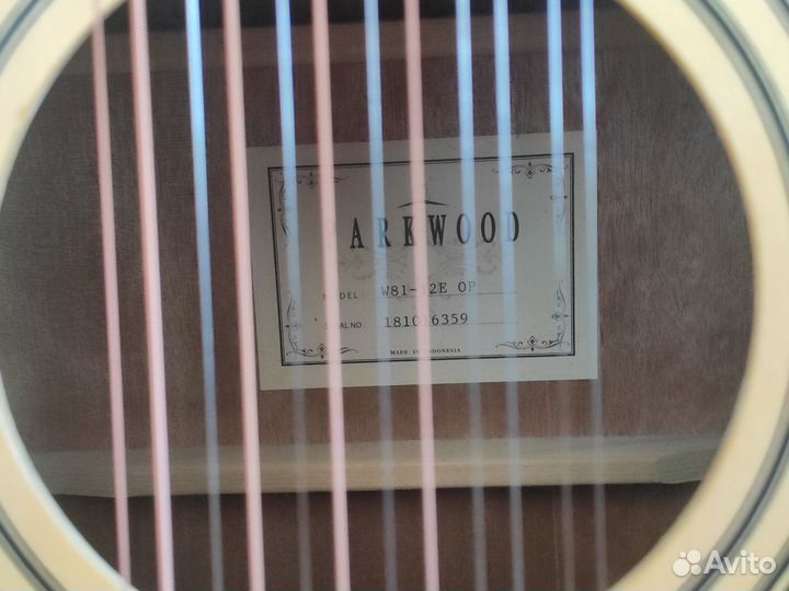 Электроакустическая гитара Parkwood