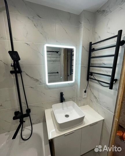 Плиточник. Укладка плитки. Ремонт ванной под ключ