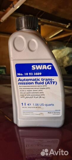 Масло трансмиссионное swag Automatic Transmission