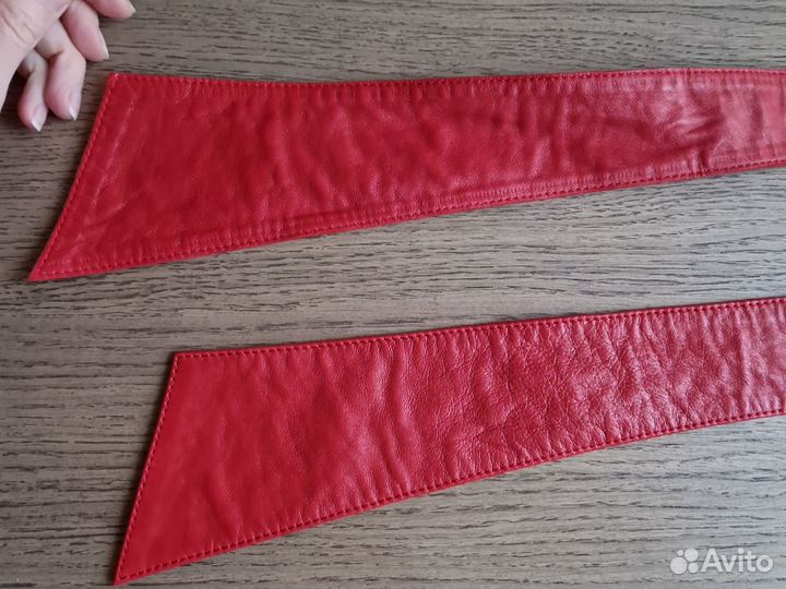 Кожаный пояс женский натуральная кожа