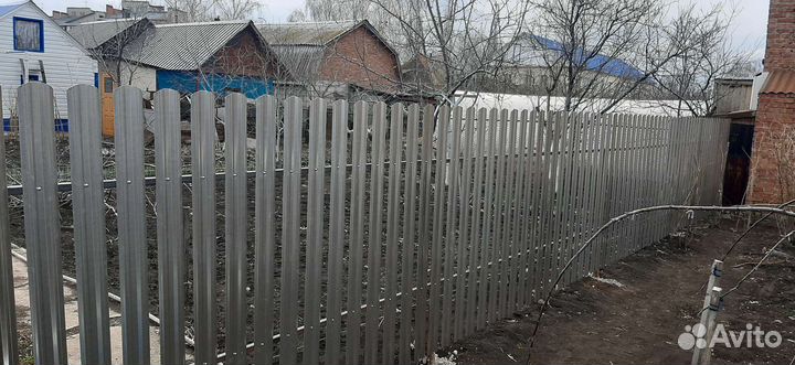 Установка заборов