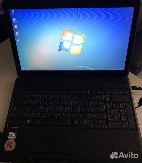 Ноутбук toshiba