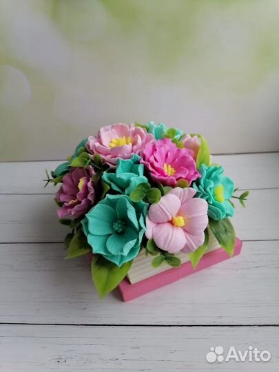 Мыло ручной работы букеты