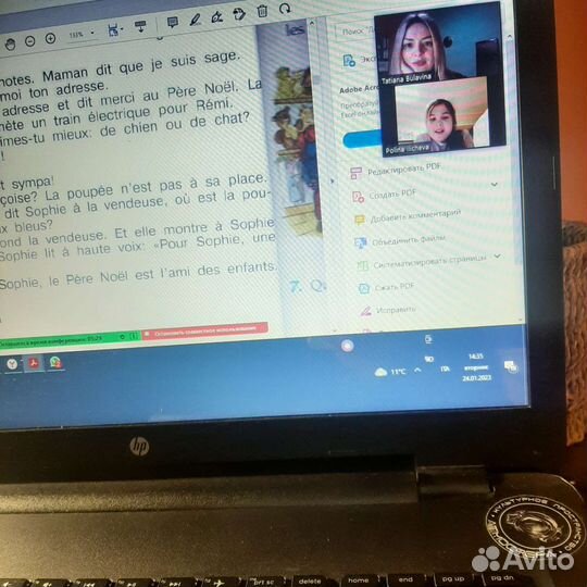 Английский и французский языки