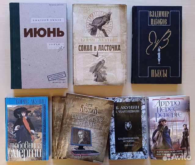 Быков, Акунин, Набоков, Перес-Реверте