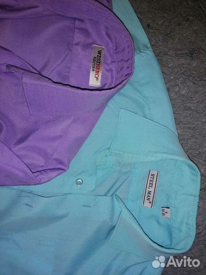 Разноцветные рубашки на мальчика, 134