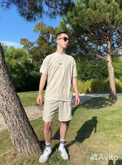Спортивный костюм шорты и футболка найк (Арт.90700