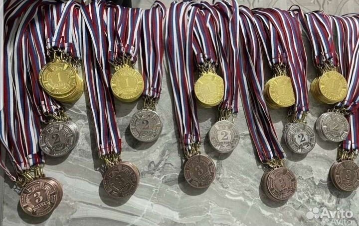 Медали 1,2,3 место