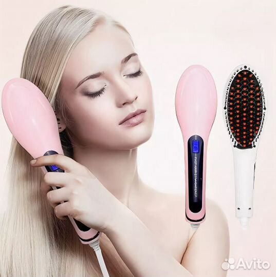Расческа-выпрямитель Fast Hair Straightener (HQT-9
