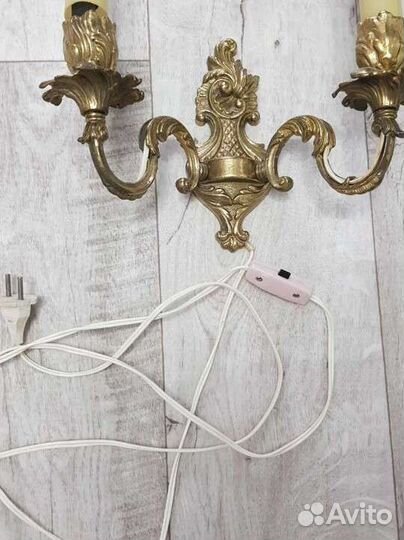 Настенный светильник бра СССР