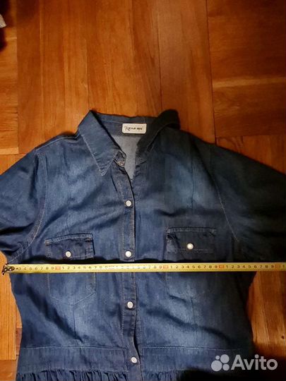 Джинсовое платье