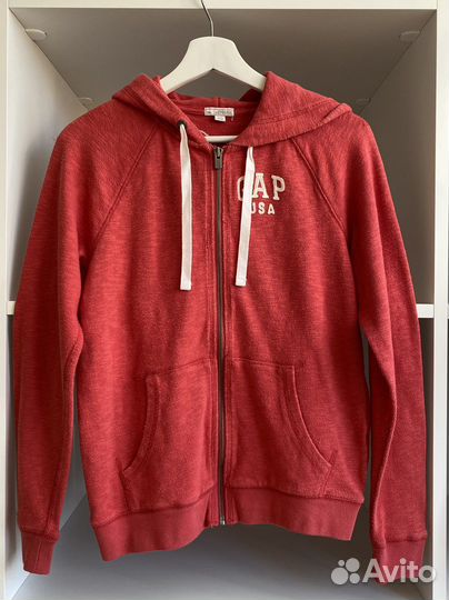 Толстовка Gap / Кофта на молнии / Коралловая