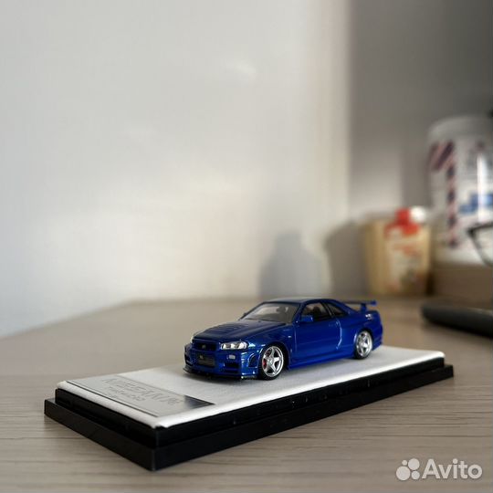 Time micro skyline gtr R34