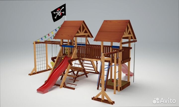 Детский игровой комплекс Савушка для дома