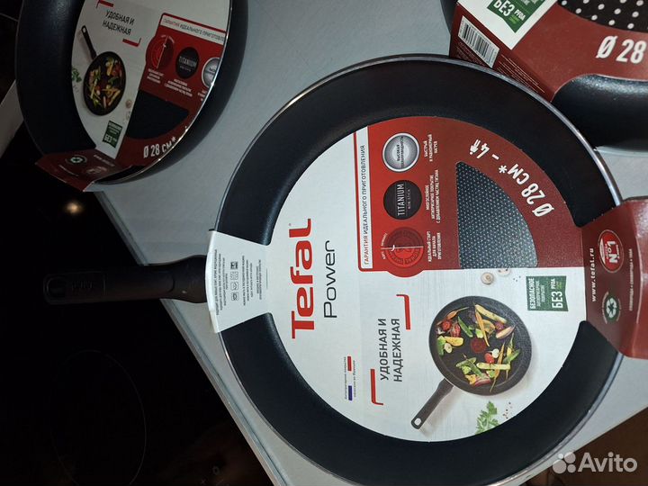 Новые сковороды оригинал Тефаль,Tefal 24,26,28 см