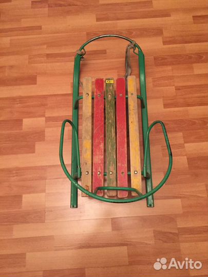 Санки металлические