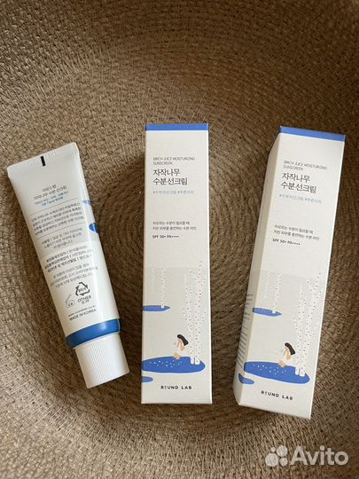 Солнцезащитный крем spf 50 Round lab