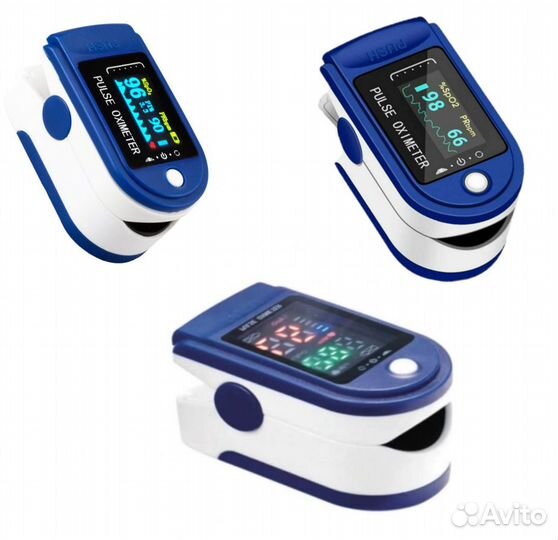 Цифровой пульсоксиметр на палец