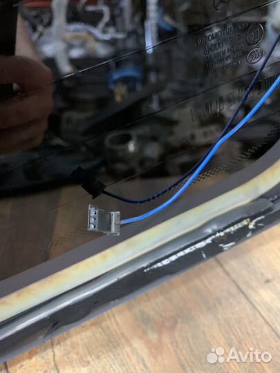 Mercedes Benz W204 Стекло заднее штамп 13 года