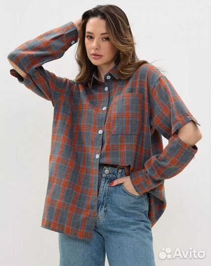 Рубашка в клетку