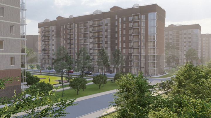 1-к. квартира, 37,1 м², 3/9 эт.